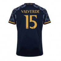 Maglie da calcio Real Madrid Federico Valverde #15 Seconda Maglia 2023-24 Manica Corta